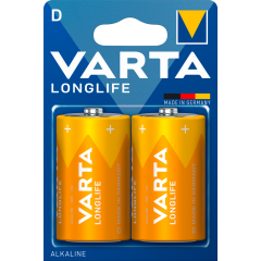 Varta Longlife Extra Alkali Mono D 2 Stück 