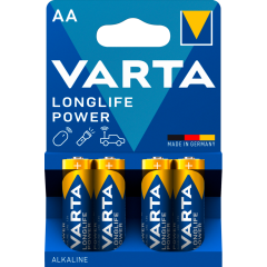 Varta LONGLIFE Power AA Alkaline 4 Stück 