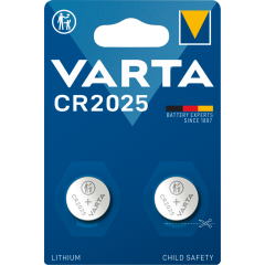 Varta LITHIUM Coin CR2025 Blister 2 Stück 