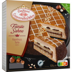 Conditorei Coppenrath & Wiese Feinste Sahne Haselnuss Torte 1,22 kg 
