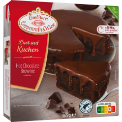 Conditorei Coppenrath & Wiese Lust auf Kuchen Hot Chocolate Brownie 465 g 