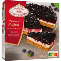 Conditorei Coppenrath & Wiese Lust auf Kuchen Blaubeer-Cheesecake 515 g 