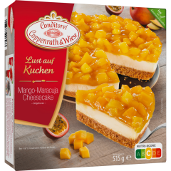 Conditorei Coppenrath & Wiese Lust auf Kuchen Mango-Maracuja Cheesecake 515 g 