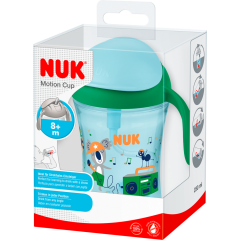 NUK Motion Cup mit weichem Strohhalm 230ml 
