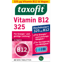 taxofit Vitamin B12 Plus 40 Tabletten 