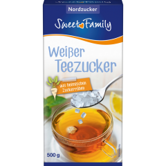 SweetFamily Weißer Teezucker 500 g 