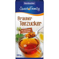 SweetFamily Brauner Teezucker 500 g 