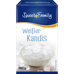 SweetFamily Weißer Kandis 500 g 