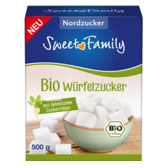 Nordzucker Bio Sweet Family Würfelzucker 500 g 