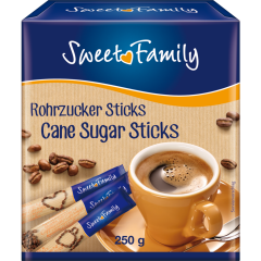 SweetFamily Rohrzucker Sticks 250 g 