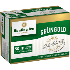 Bünting Tee Grüngold 50 Teebeutel 