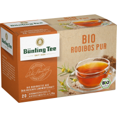 Bünting Tee Bio Rooibos Pur 20 Teebeutel 