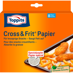 Toppits Cross&Frit® Papier  8 Stück 