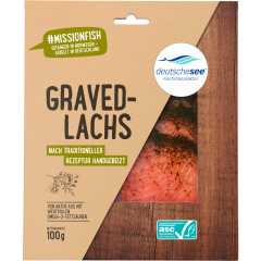deutschesee ASC Graved Lachs 100 g 