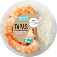 deutschesee ASC Tapas Party Shrimps mit Trüffel Dip 100 g 