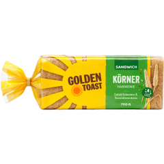 Golden Toast Körner Harmonie Sandwich 20 Scheiben 