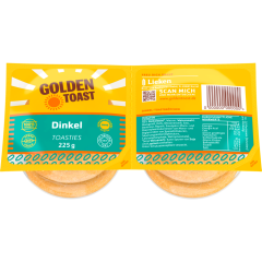 Golden Toast Dinkel Toasties 4 Stück 