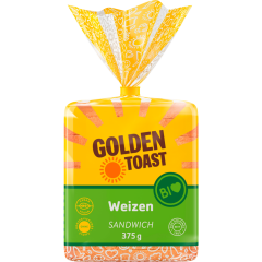 Golden Toast Bio Weizen Sandwich 375 g 