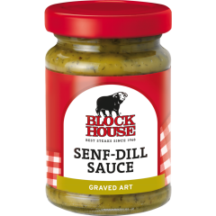 Block House Senf-Dill Sauce Graved Art 80 ml 