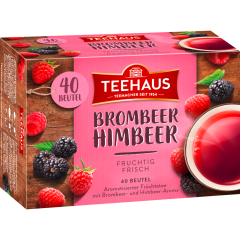 Teehaus Brombeer-Himbeer 40 Teebeutel 