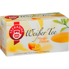 Teekanne Weißer Tee Mango-Zitrone 20 Teebeutel 