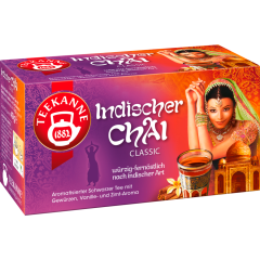 Teekanne Indischer Chai Classic 20 Teebeutel 