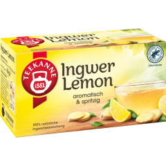Teekanne Ingwer-Lemon 20 Teebeutel 
