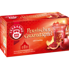Teekanne Persischer Granatapfel 20 Teebeutel 