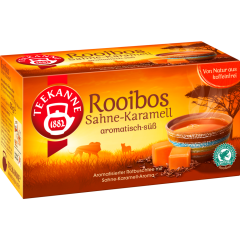 Teekanne Rooibos Sahne-Karamell 20 Teebeutel 