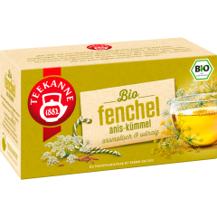 Teekanne Bio Fenchel Anis-Kümmel 18 Teebeutel 