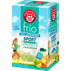 Teekanne Frio Sport Apfel-Zitrone 18 Teebeutel 