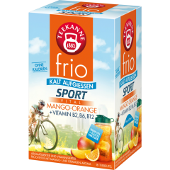Teekanne Frio Sport Vital Mango-Orange 18 Teebeutel 