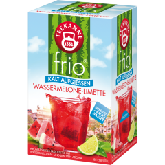 Teekanne Frio Wassermelone-Limette 18 Teebeutel 