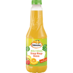 Valensina Mildes Frühstück Orange-Mango-Ananas 1 l 