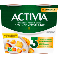 ACTIVIA Ananas-Mango-Pfirsich 3,5% Fett 4 x 115 g 