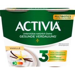 ACTIVIA Vanille 3,5 % Fett 4 x 115 g 