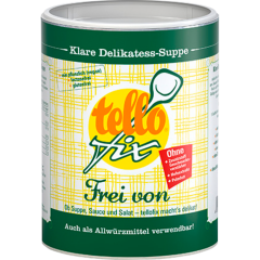 tellofix Frei von Klare Delikatess Suppe 650 g 