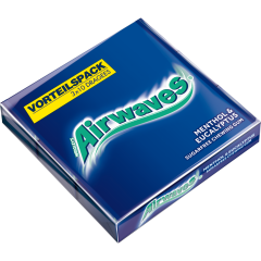 Wrigley's Airwaves Menthol + Eukalyptus Multipack 3 x 10 Stück 