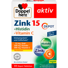 Doppelherz Zink + Histidin Depot 30 Tabletten 