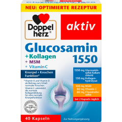 Doppelherz Glucosamin 1550 + Kollagen + MSM 40 Stück 