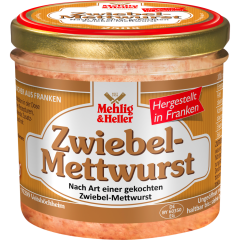 Mehlig&Heller Zwiebelmettwurst 250 g 