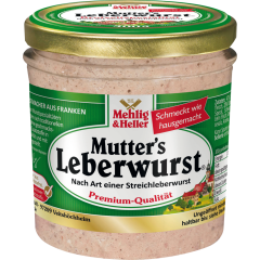 Mehlig&Heller Mutter's Leberwurst 300 g 