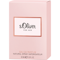 s.Oliver For Her Eau de Parfum Natural Spray 30 ml 