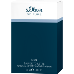 s.Oliver Men So Pure Eau de Toilette Natural Spray 30 ml 
