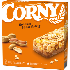 CORNY Süß & Salzig Erdnuss 6 x 25 g 