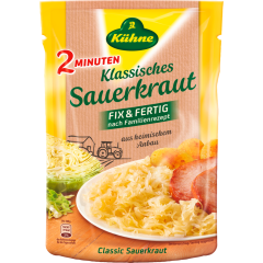 Kühne 2 Minuten Klassisches Sauerkraut fix & fertig 400 g 
