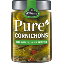 Kühne Pure Cornichons Kräuter 310 g 