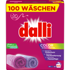 dalli Colorwaschmittel 100 Waschladungen 