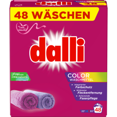 dalli Color Colorwaschmittel 48 Waschladungen 