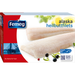Femeg MSC Alaska Heilbuttfilets 250 g 